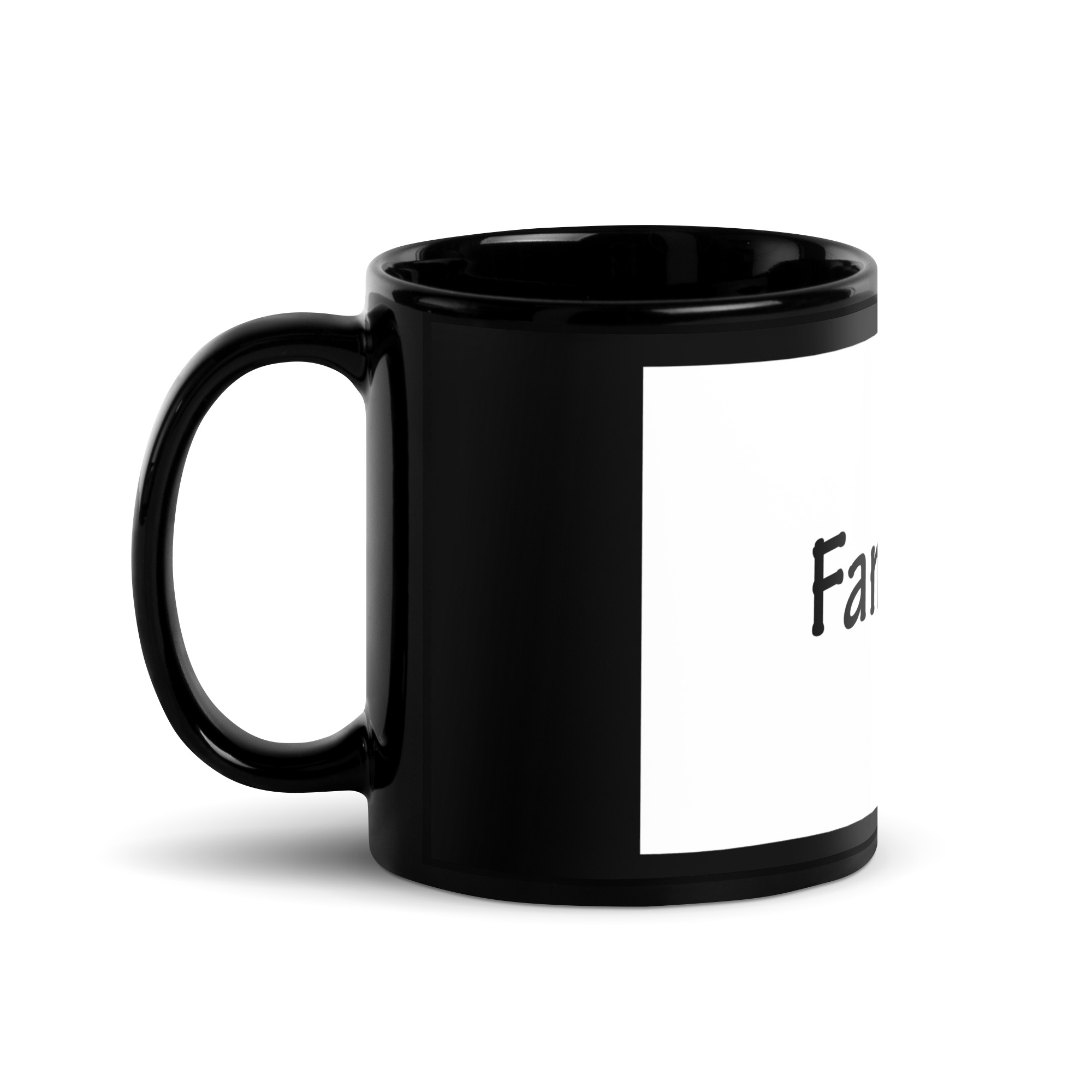 Black Glossy Mug - Image 2