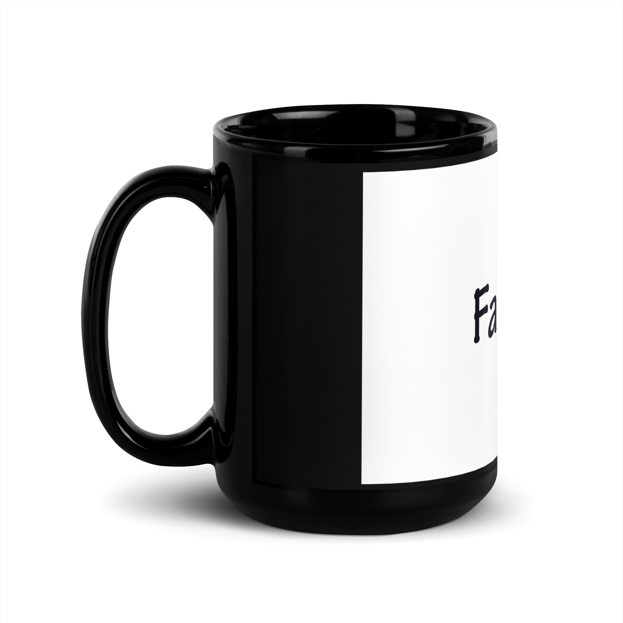 Black Glossy Mug - Image 4