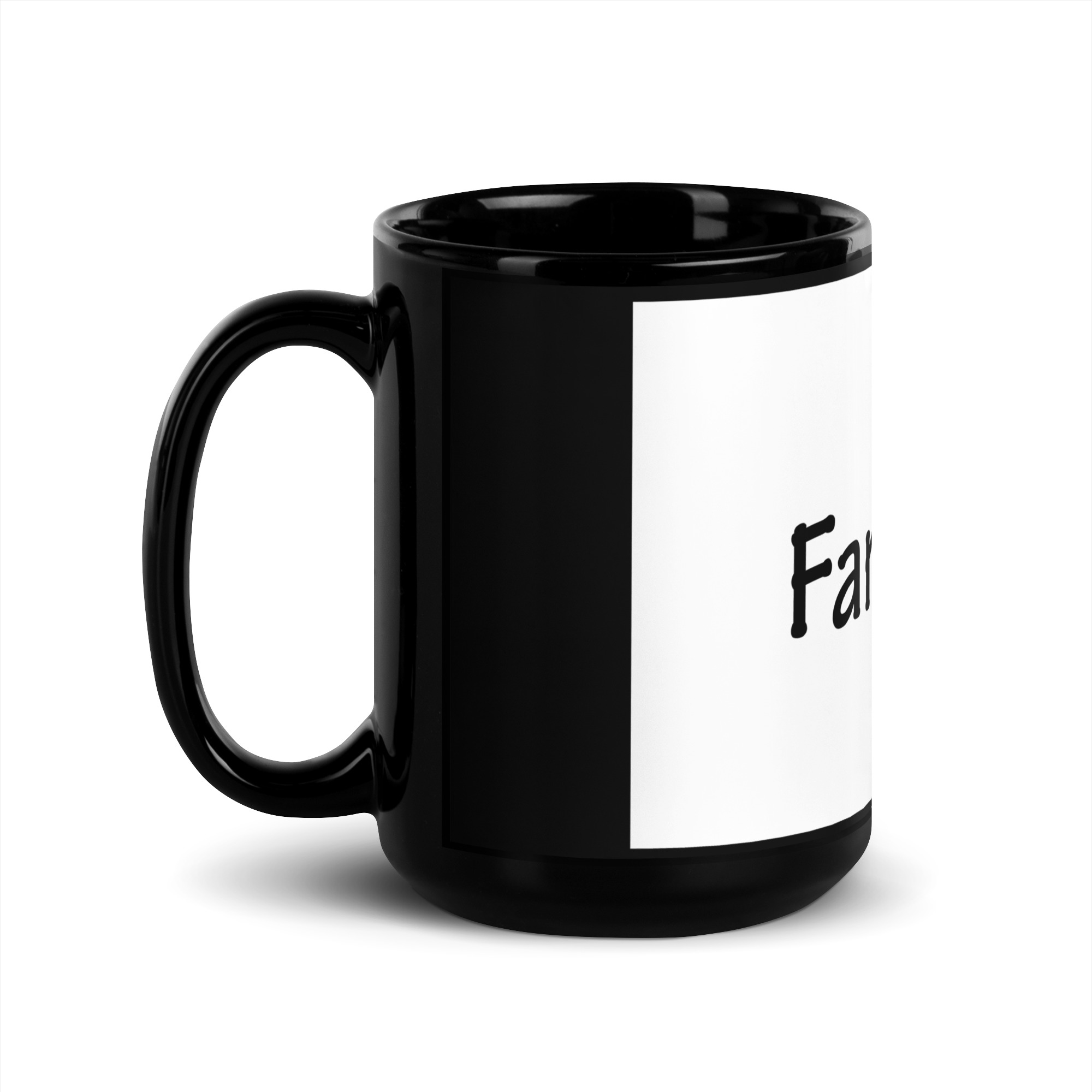 Black Glossy Mug - Image 4