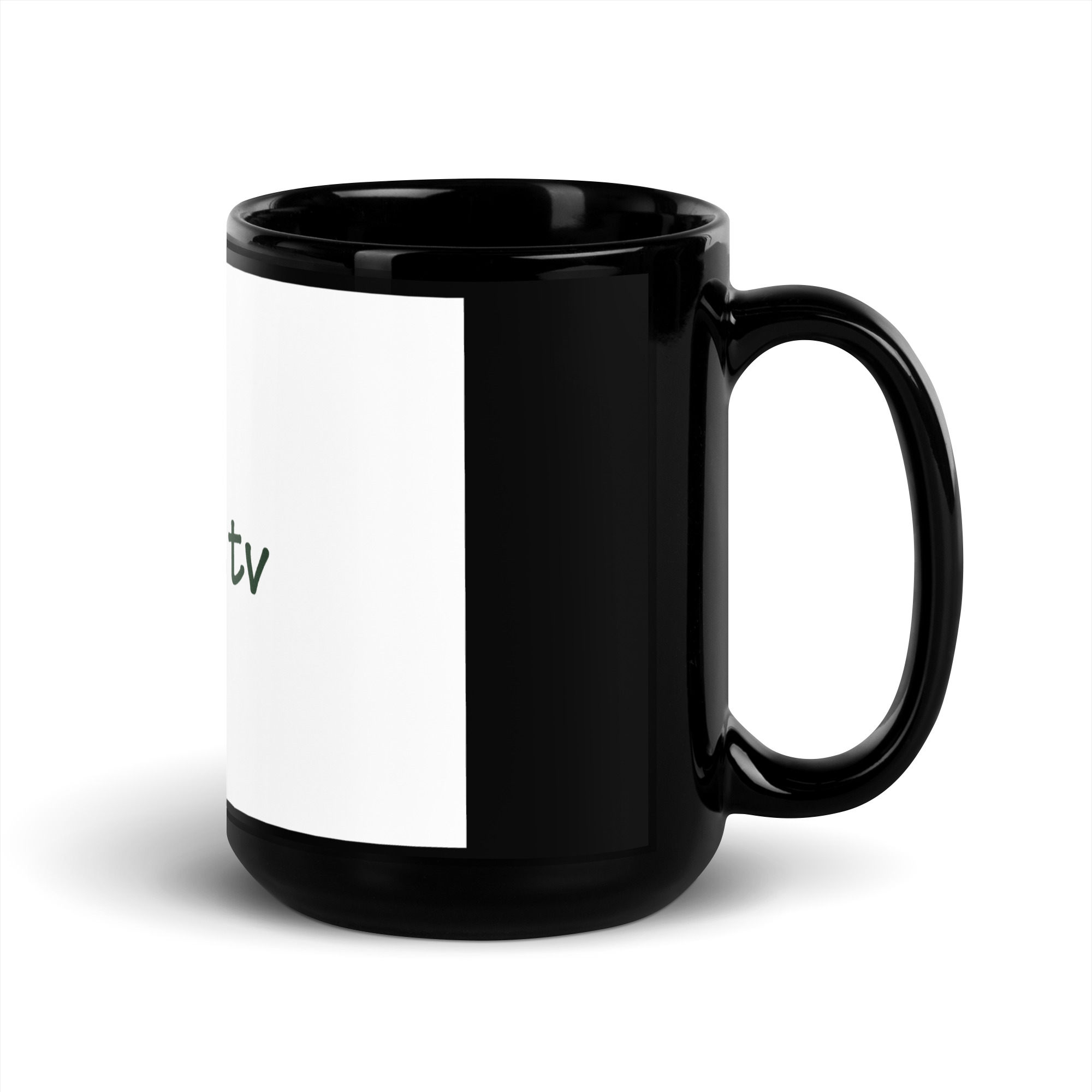 Black Glossy Mug - Image 5