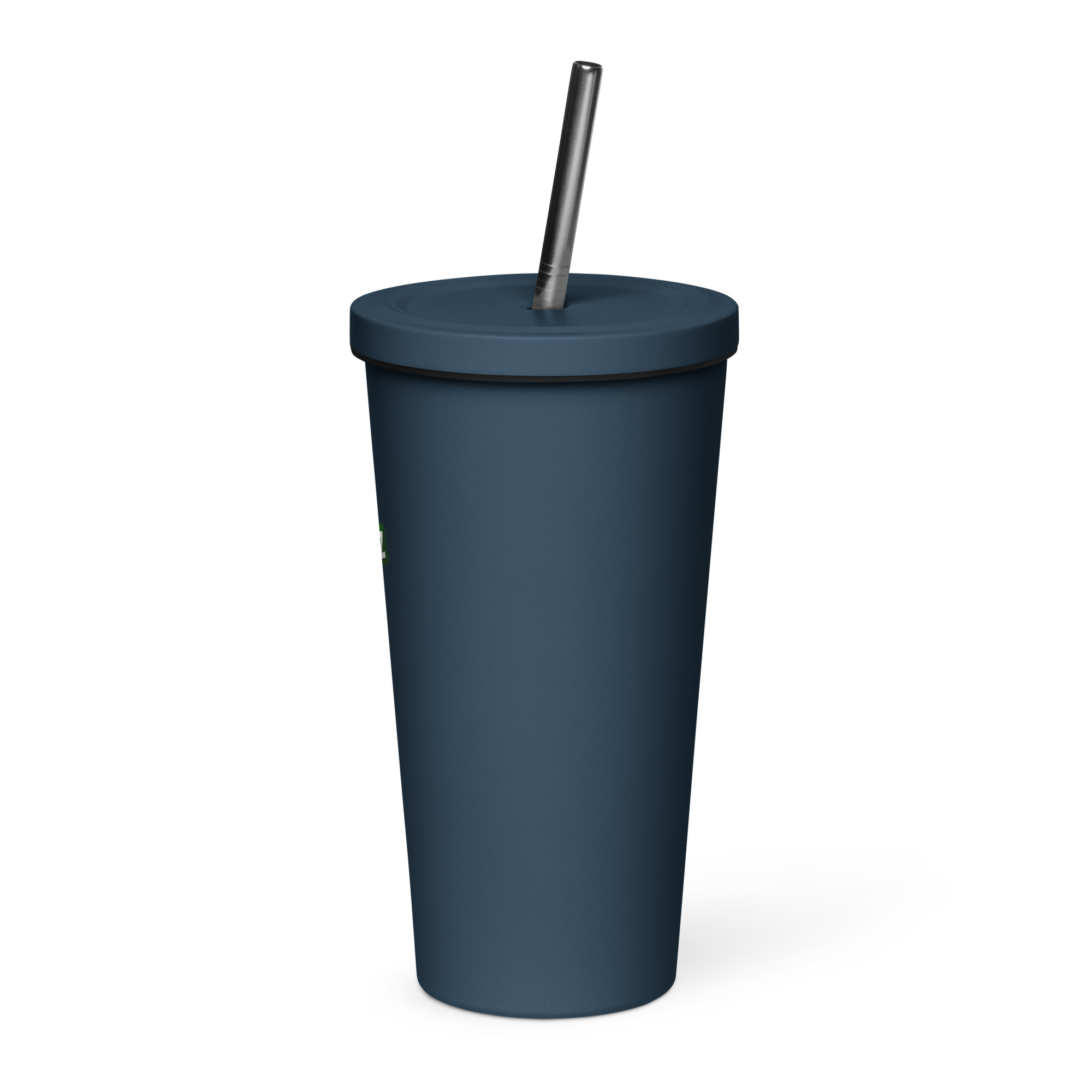 Insulated tumbler with a straw - Image 4