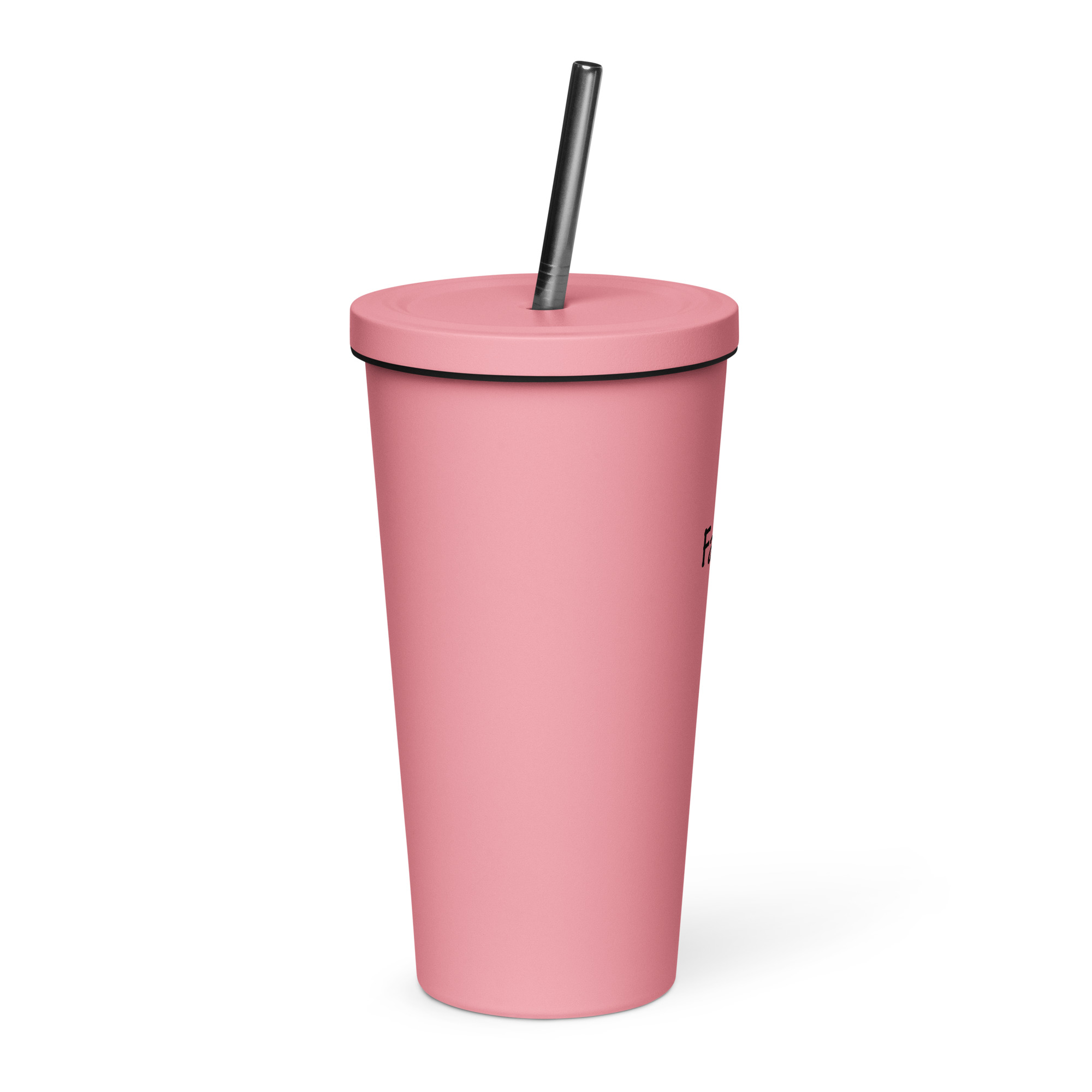 Insulated tumbler with a straw - Image 9