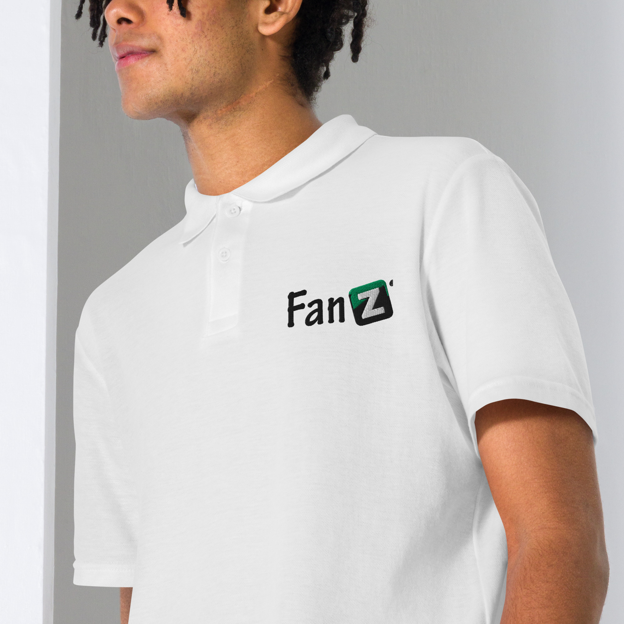 Unisex pique polo shirt - Image 12