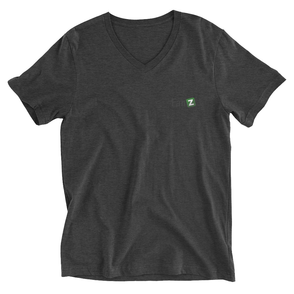 Unisex Short Sleeve V-Neck T-Shirt - Image 5