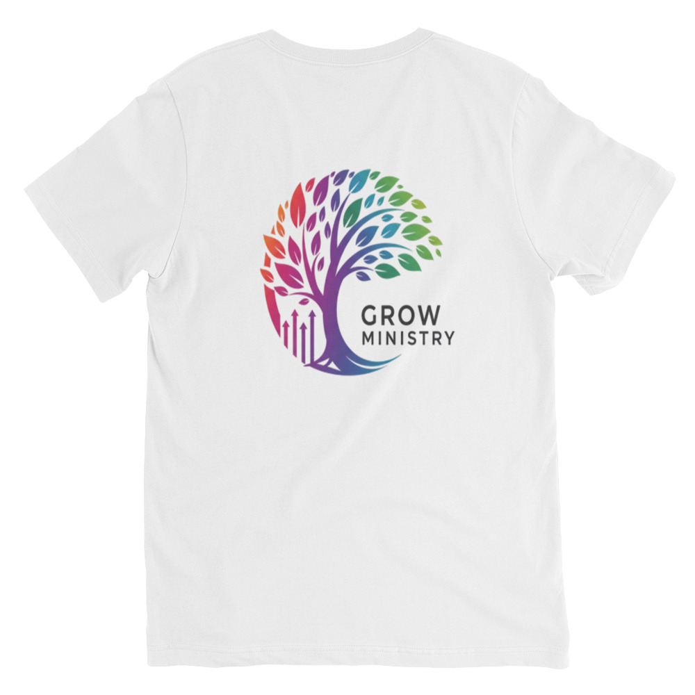 Unisex Short Sleeve V-Neck T-Shirt - Image 10