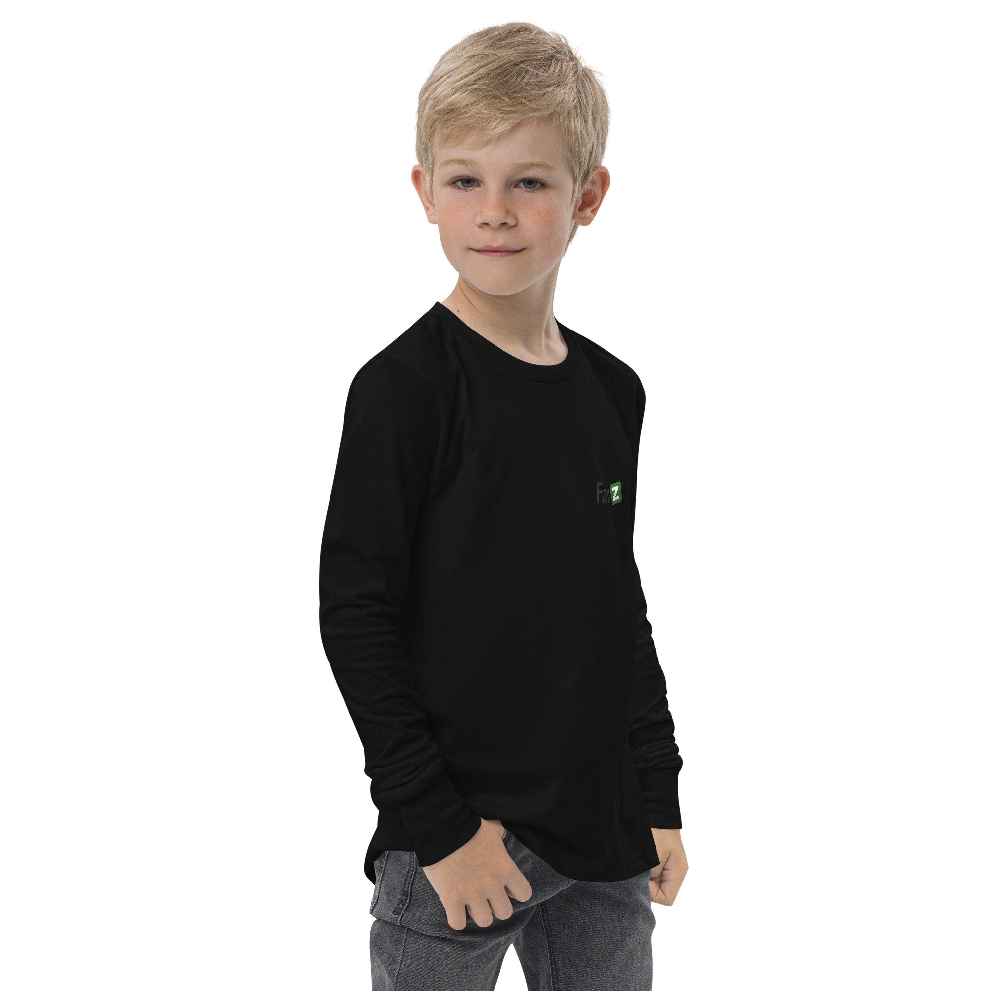 Youth long sleeve tee - Image 3