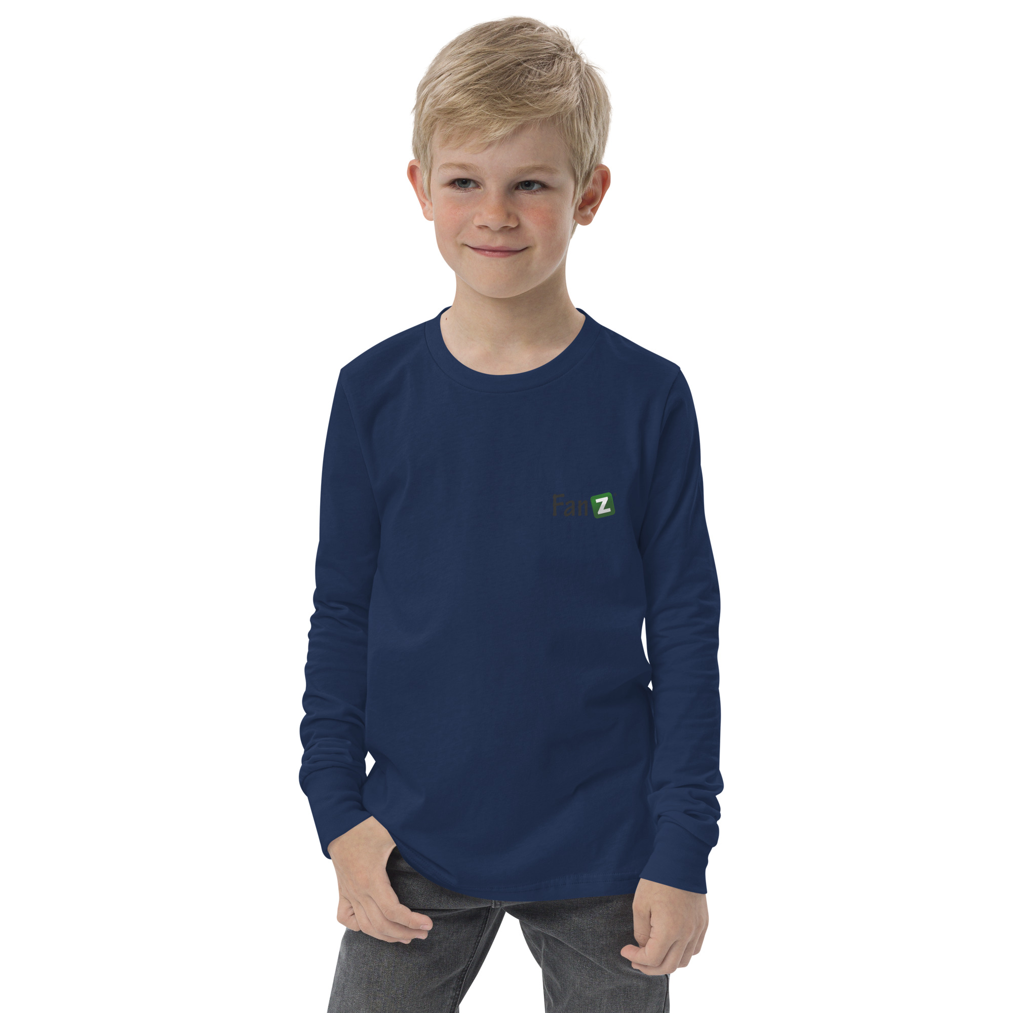 Youth long sleeve tee - Image 4