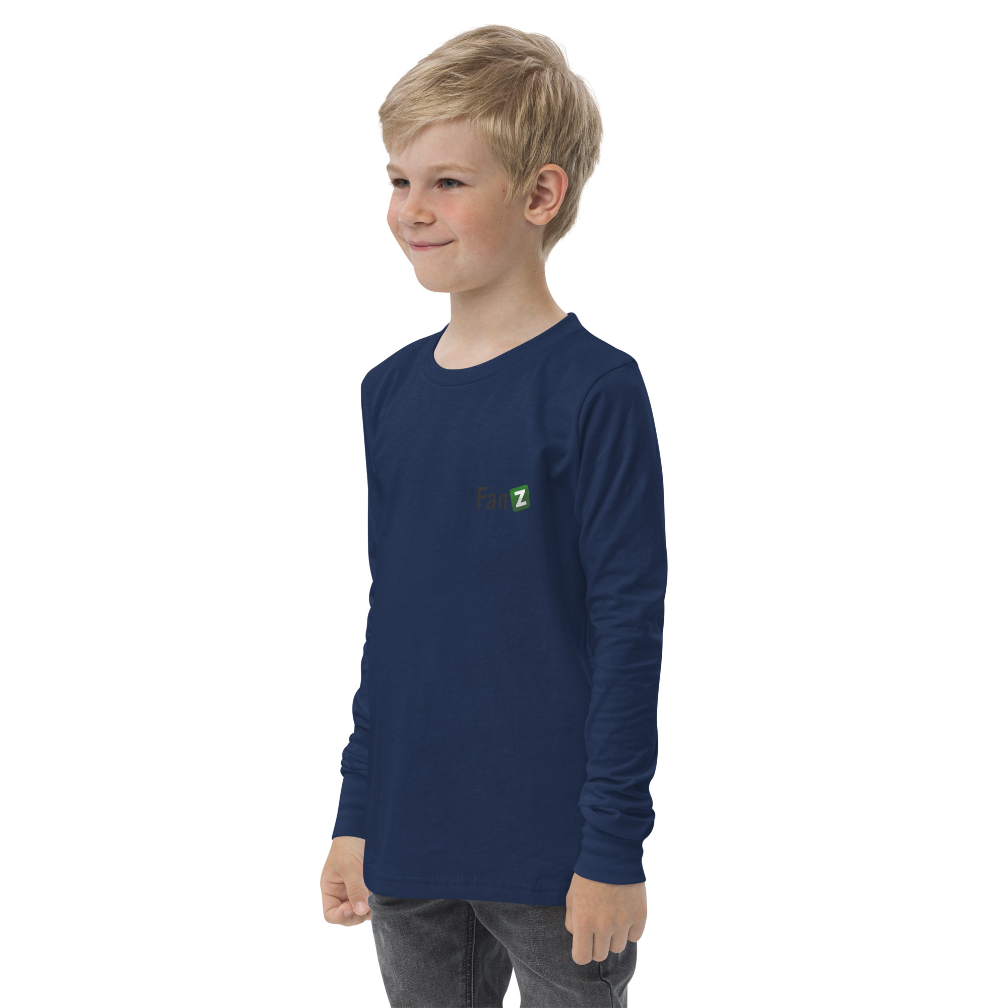 Youth long sleeve tee - Image 5